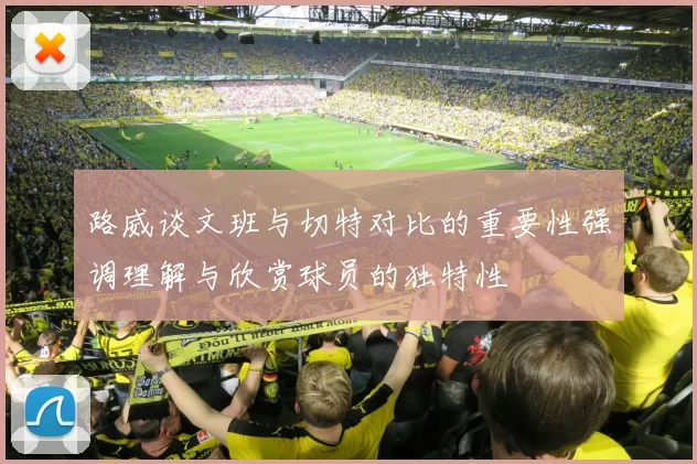 路威谈文班与切特对比的重要性强调理解与欣赏球员的独特性